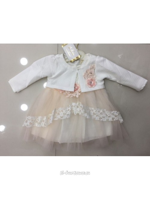 Sukienka niemowlęca wizytowa SK4079 (74-86)