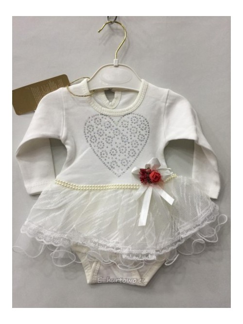 Body sukienka niemowlęca B3075 (6M-24M)
