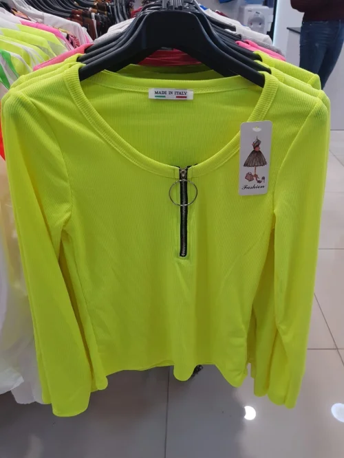 Bluzka damska prążek KL856