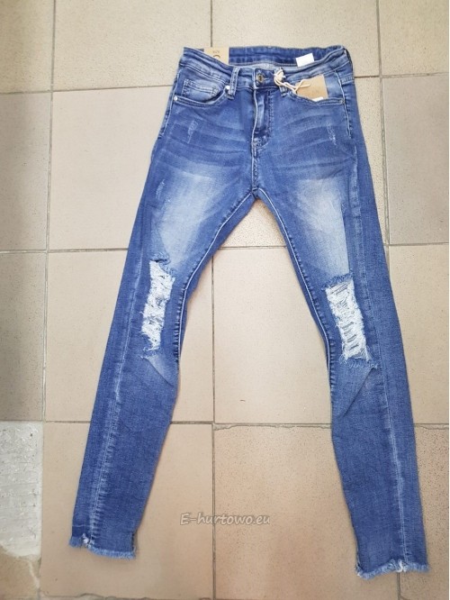 Spodnie damskie jeans (XS-XL) FR4