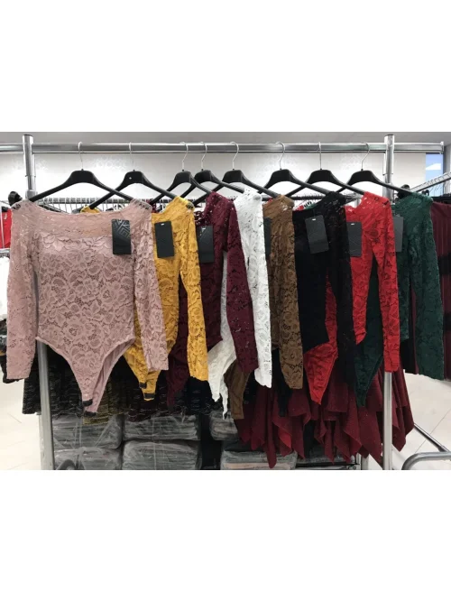 Body damskie koronkowe kj25