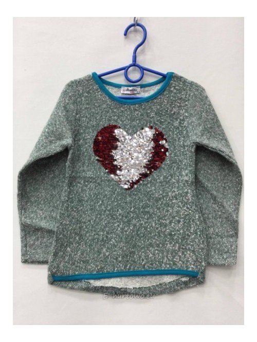 Bluzka dziecieca AT12164-2 sweterkowa (9-12)