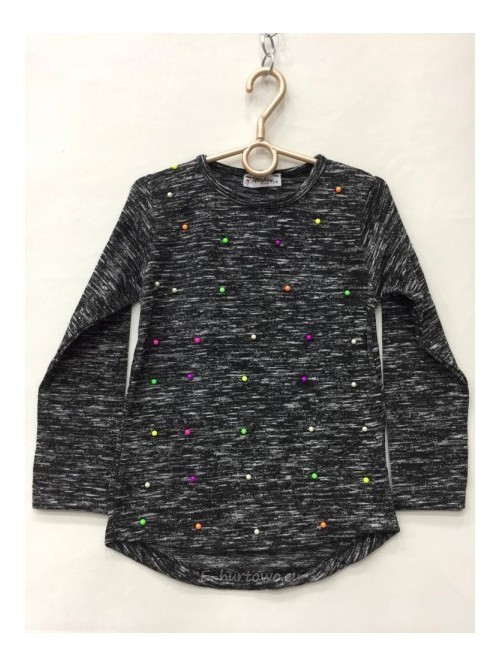 Bluzka dziewczęca AT3245-2 sweterkowe (9-12)