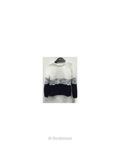 Sweter bluzka dziewczęca AV61-2411 (4-14)