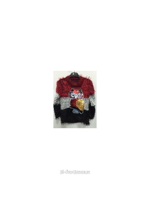 Sweter bluzka dziewczęca AV62-2411 (4-14)