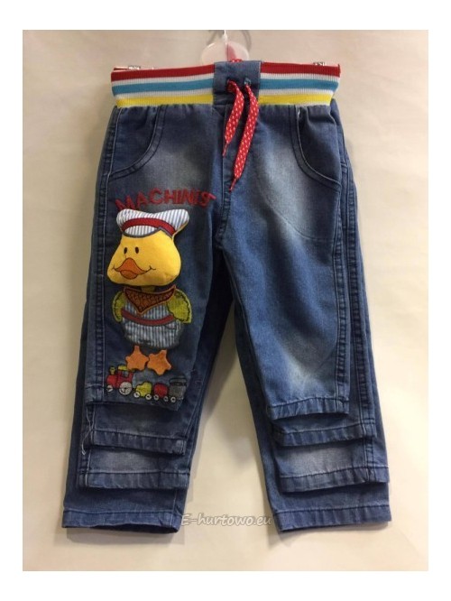 Spodnie jeans 80754E