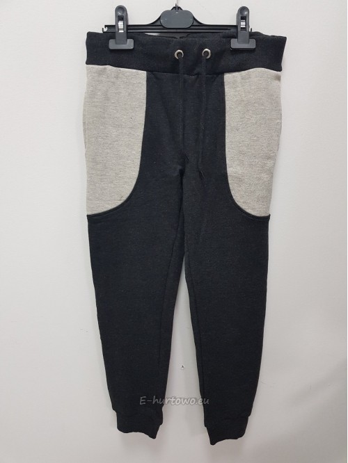 Spodnie dresowe bawełniane ociep. MK 1312-3(116-164)