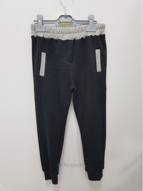Spodnie dresowe bawełniane ociep. MK 1312-1(116-164)