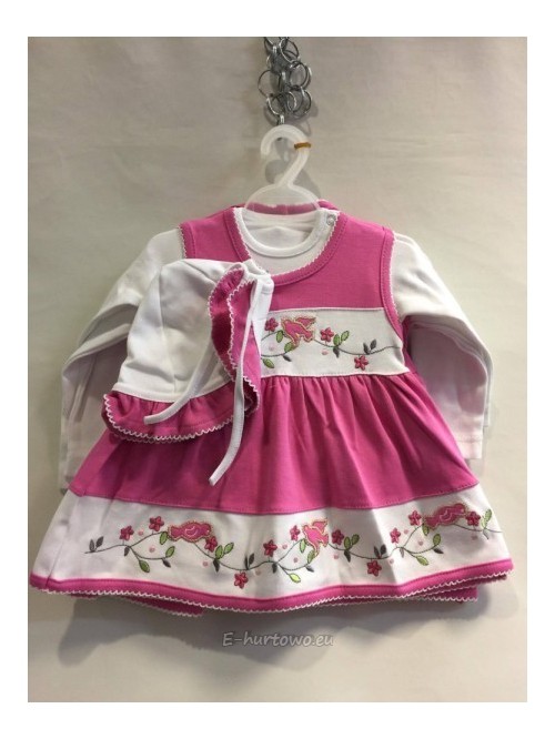 Sukienka niemowlęca 11025 (68-80)