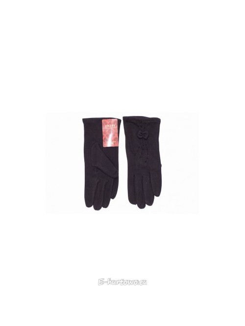 Rękawiczki Damska bawełniana czarny
