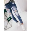 Spodnie damskie jeans (XS-XL) A35933