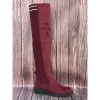 Obuwie damskie E5136 WINE