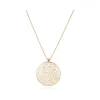 NASZYJNIK AŻUROWE KOŁO