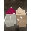 Komplet czapka -szalik z ANGORĄ PREMIUM