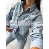Koszula damska jeans SA47552