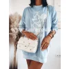 Bluza tunika damska IKN741