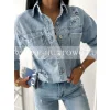 Koszula damska jeans SA47552