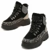 Obuwie damskie 8477 BLACK GREY