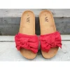 Klapki damskie LS-221 RED(36-41)