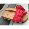 Klapki damskie LS-221 RED(36-41)