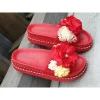 Klapki damskie 6138 RED (36- 41)