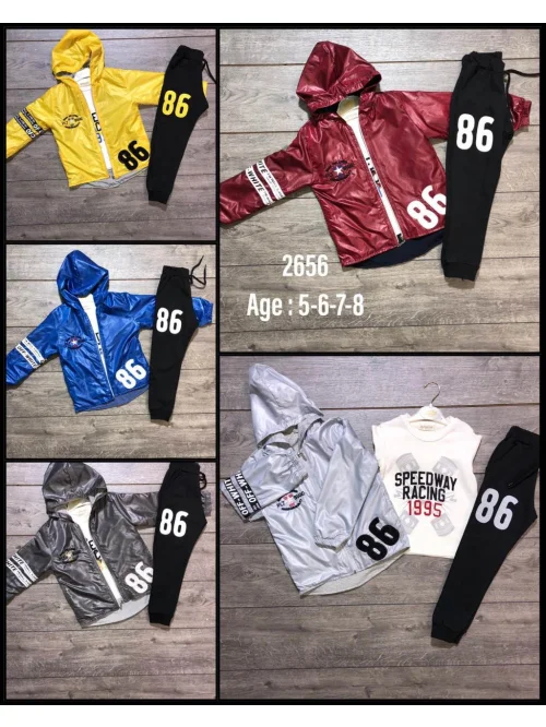 Komplet chłopięcy 2656 (5-8) 5