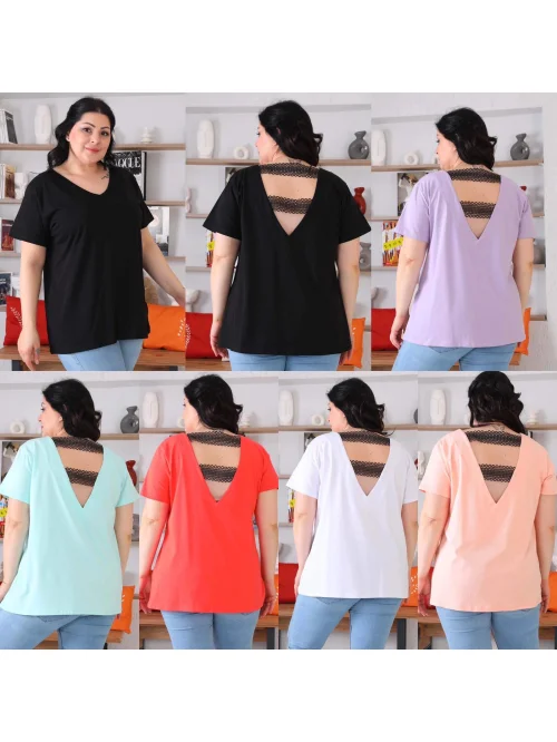Bluzka Plus size SRJ70900