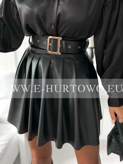 Spódnica z ekoskóry SD5586