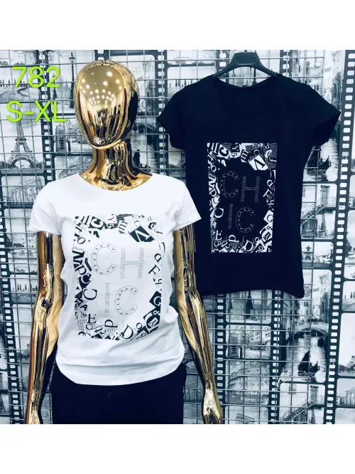 Bluzka damska BASIC MOT259(S-XL)