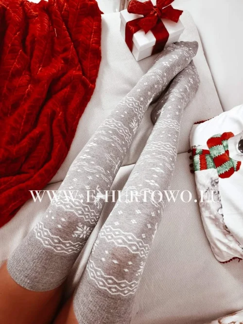 Skarpety zakolanówki damskie SD825