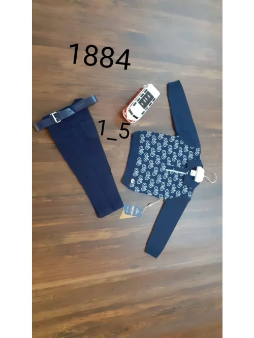 Komplet chłopięcy 1884