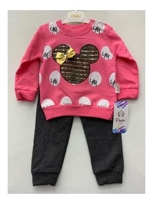 Komplet dziewczęcy PP 3777 (6M-24M) 1