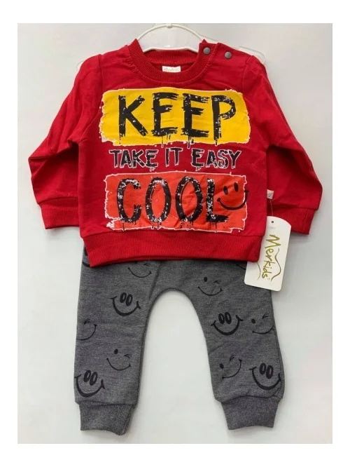 Komplet chłopięcy ME104 (9-18M) 2