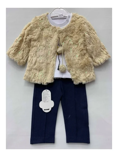 Komplet dziewczęcy BL2110 (6M-2L) 3