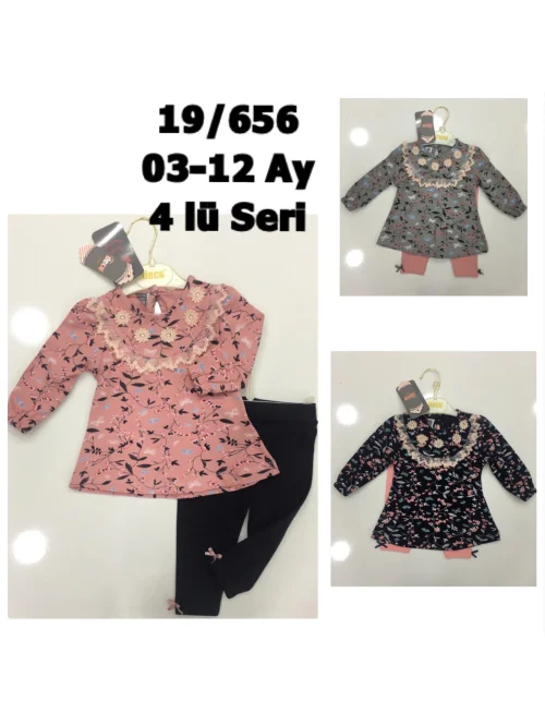 Komplet dziewczęcy 19-656