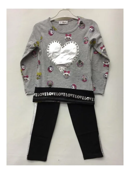 Komplet dziewczęcy AT13061-0 (1-4) 2