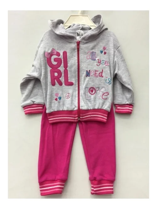 Komplet dziewczęcy NIM 708 (1-3L) 3