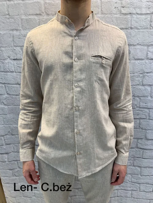 Koszula Męska ESP858 LEN