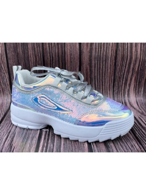 Obuwie damskie BL172 (36-41) SILVER