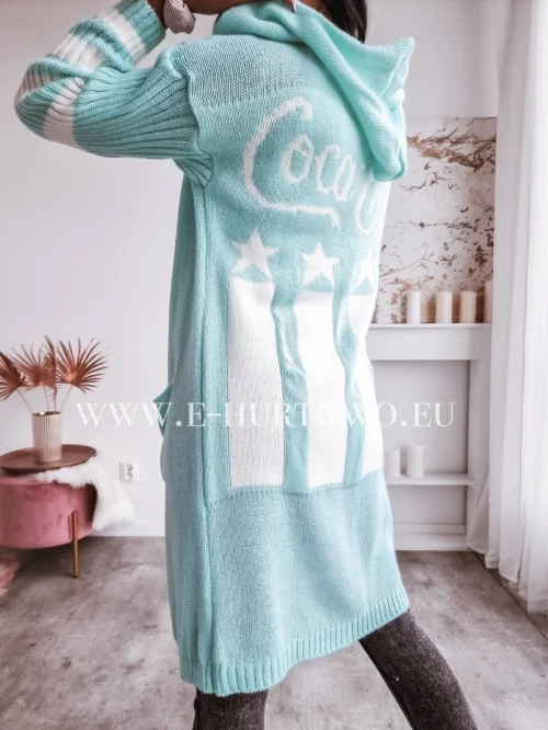 Swetry narzutki damskie SB2054