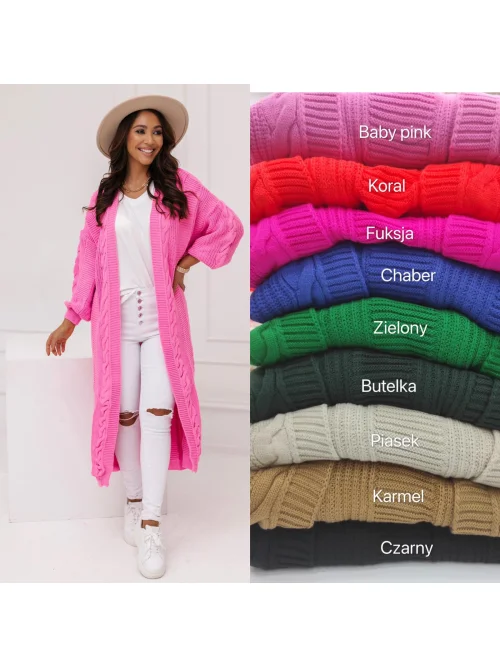 Kardigan maxi pachnący MMOT447711