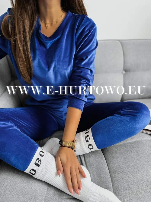 Komplet dres damski welurowy DA523300