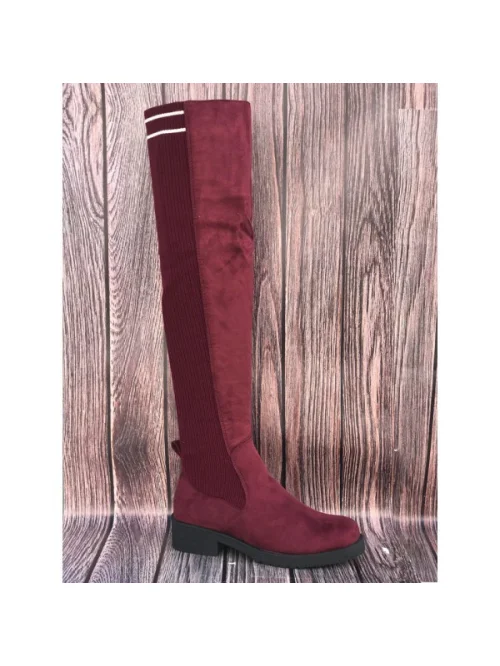 Obuwie damskie E5136 WINE
