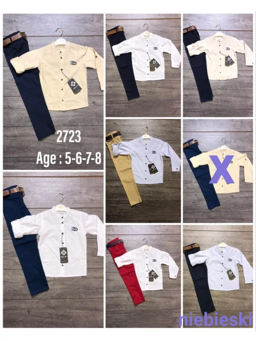 Komplet chłopięcy 2723 (5-8L)