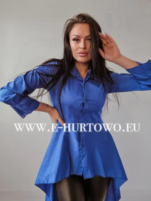 Bluzka koszulowa tunika damska SG395022