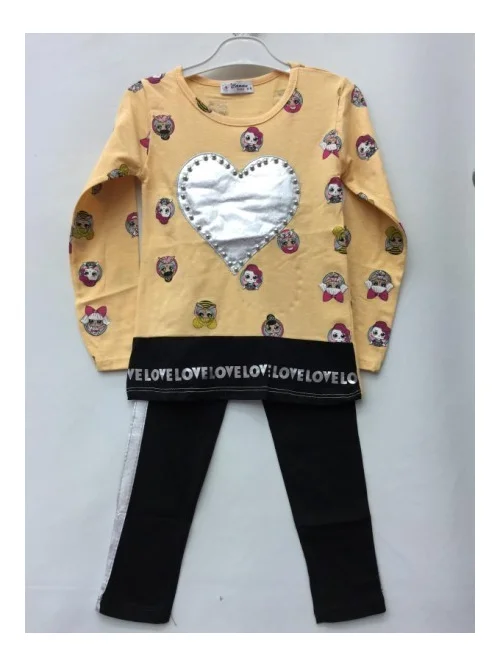 Komplet dziewczęcy AT13061-0 (1-4) 1