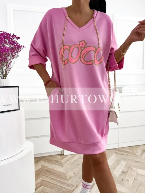 Sukienka tunika damska A220889