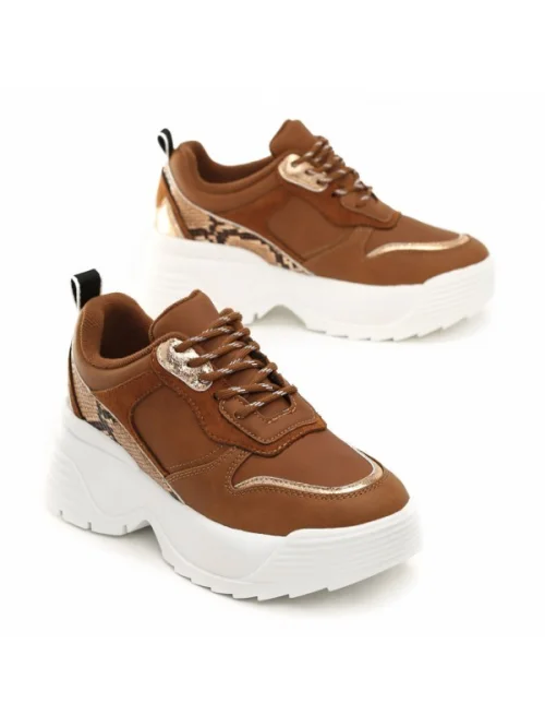 Obuwie damskie 8479 CAMEL