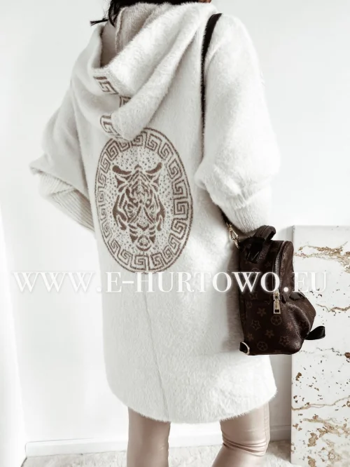 Płaszcz damski typu alpaka SA3815