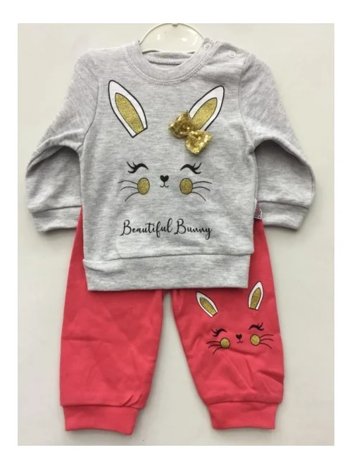 Komplet dziewczęcy MNT 19163 (9M-18M) 3